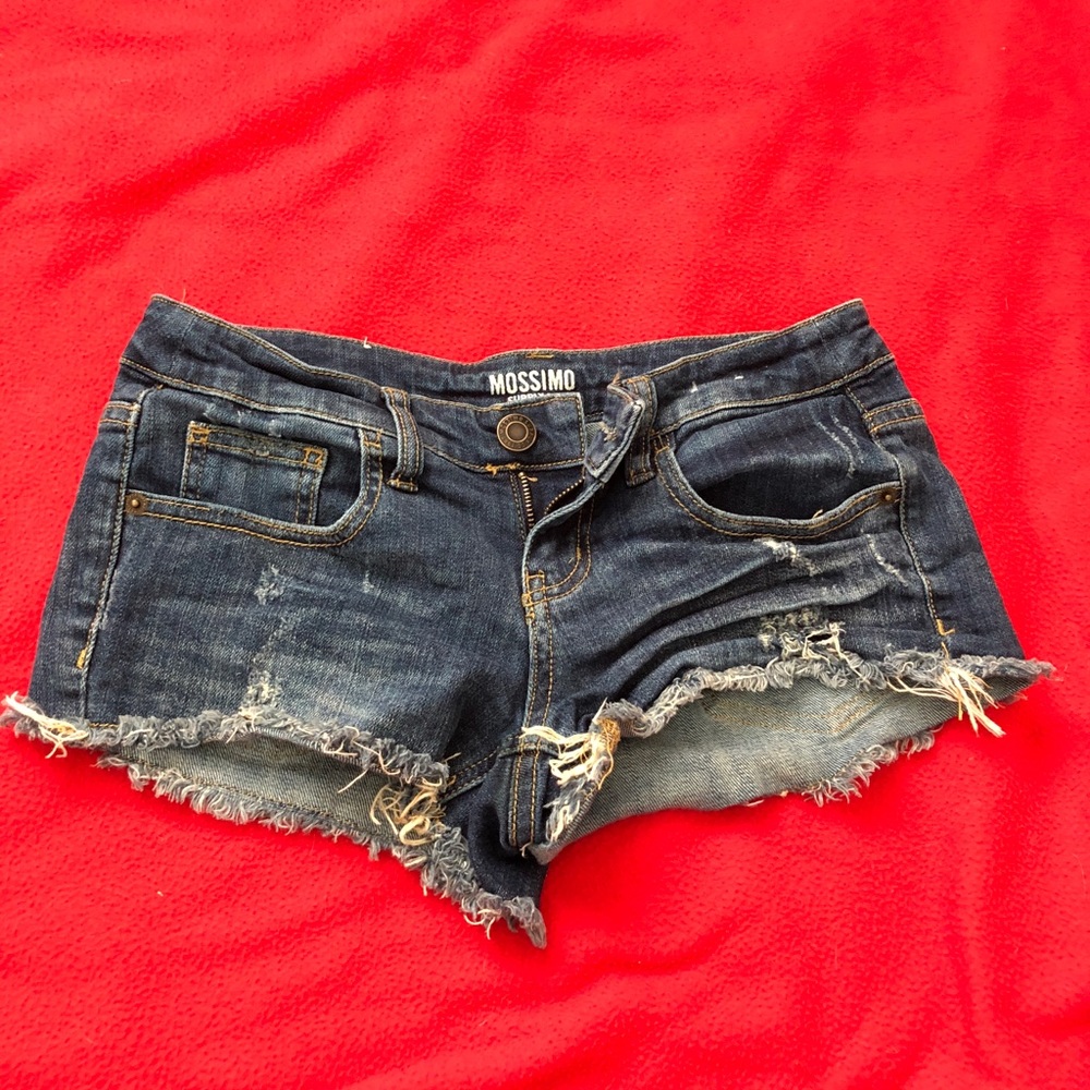 mossimo jean shorts